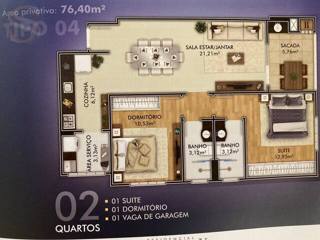 #926 - Apartamento para Venda em Jaraguá do Sul - SC - 2