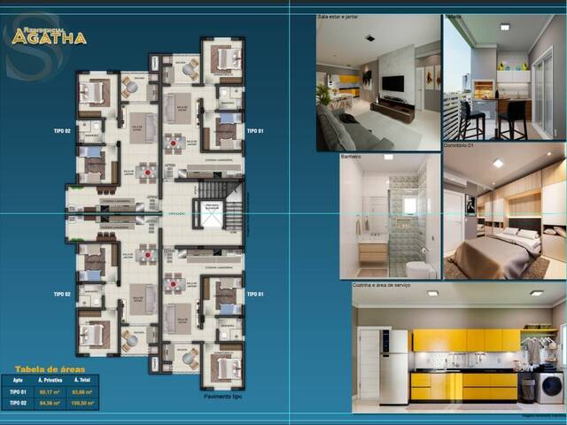 #789 - Apartamento para Venda em Jaraguá do Sul - SC - 2